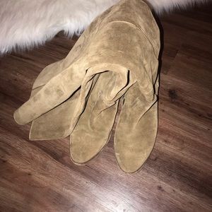 Over the Knee Suede Boots